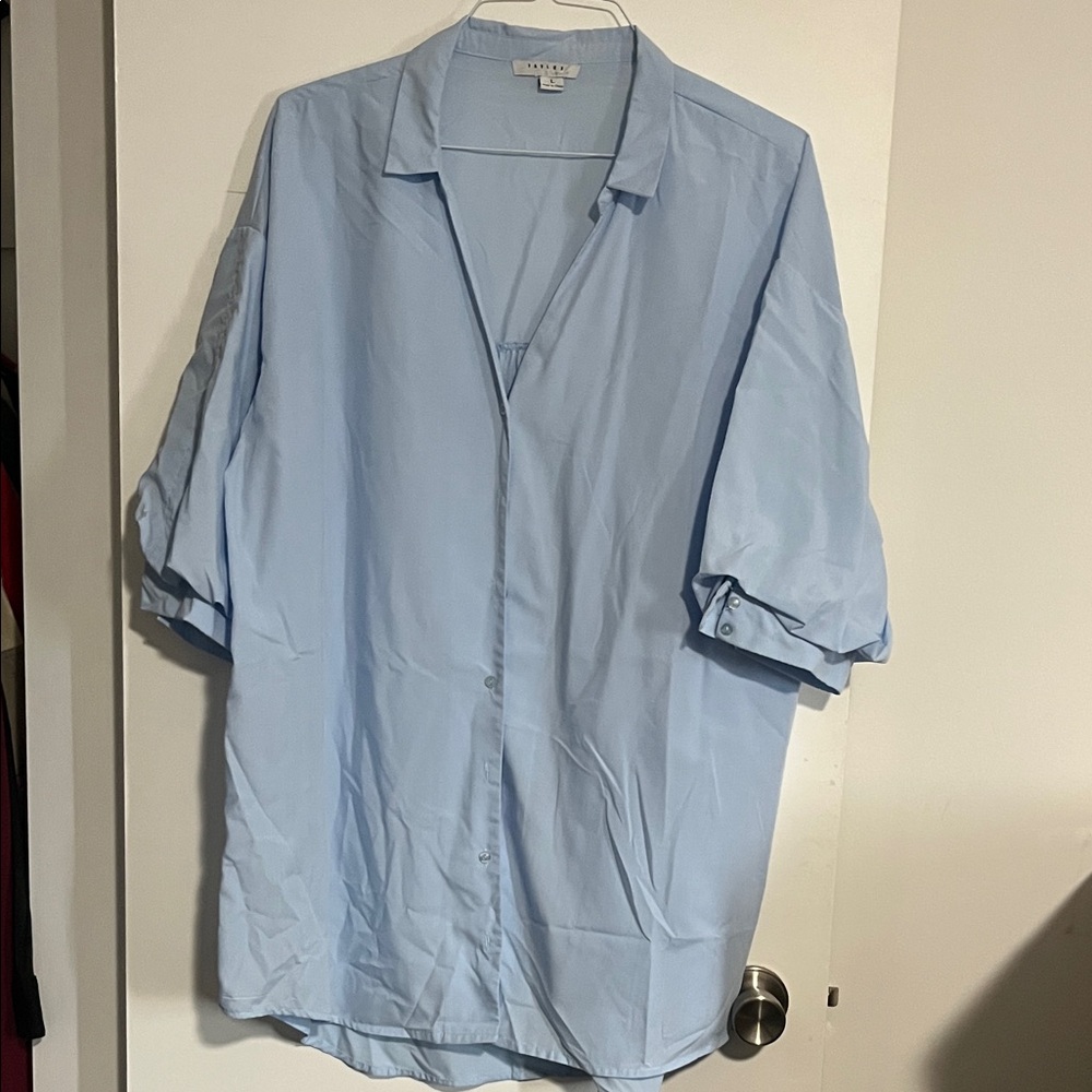 FAVLUX Sky Blue Fashion Shirt